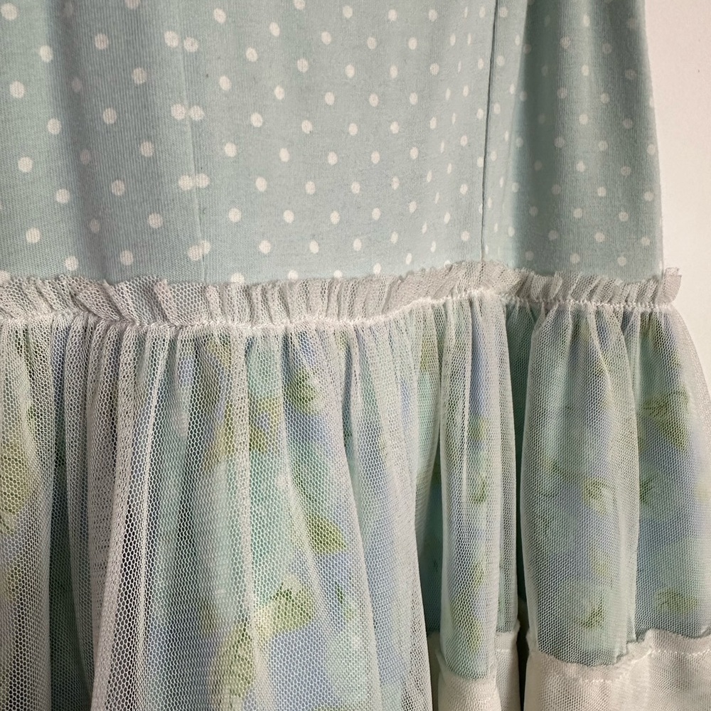 Spaghetti strap Matilda Jane dress.  Size 6.  Cute colors.